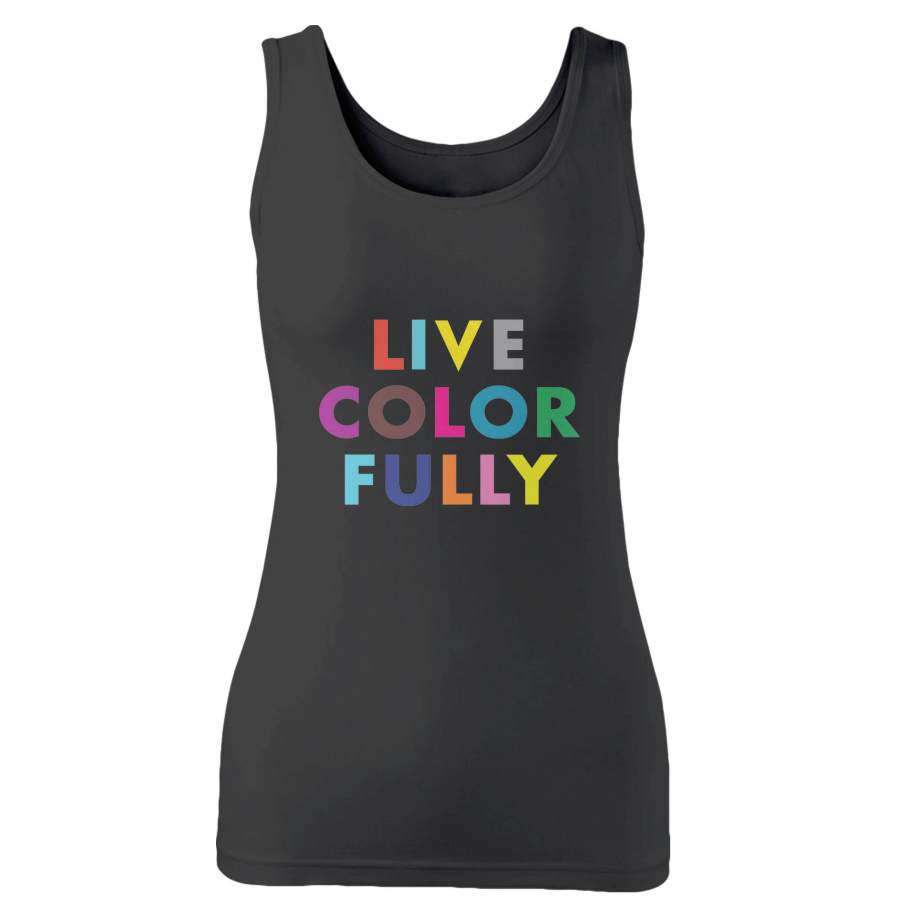 Color Fully Spade Woman’s Tank Top