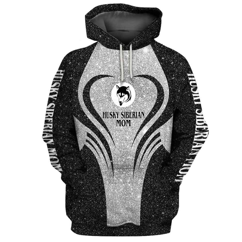Husky Siberian Mom 3D Full Printing