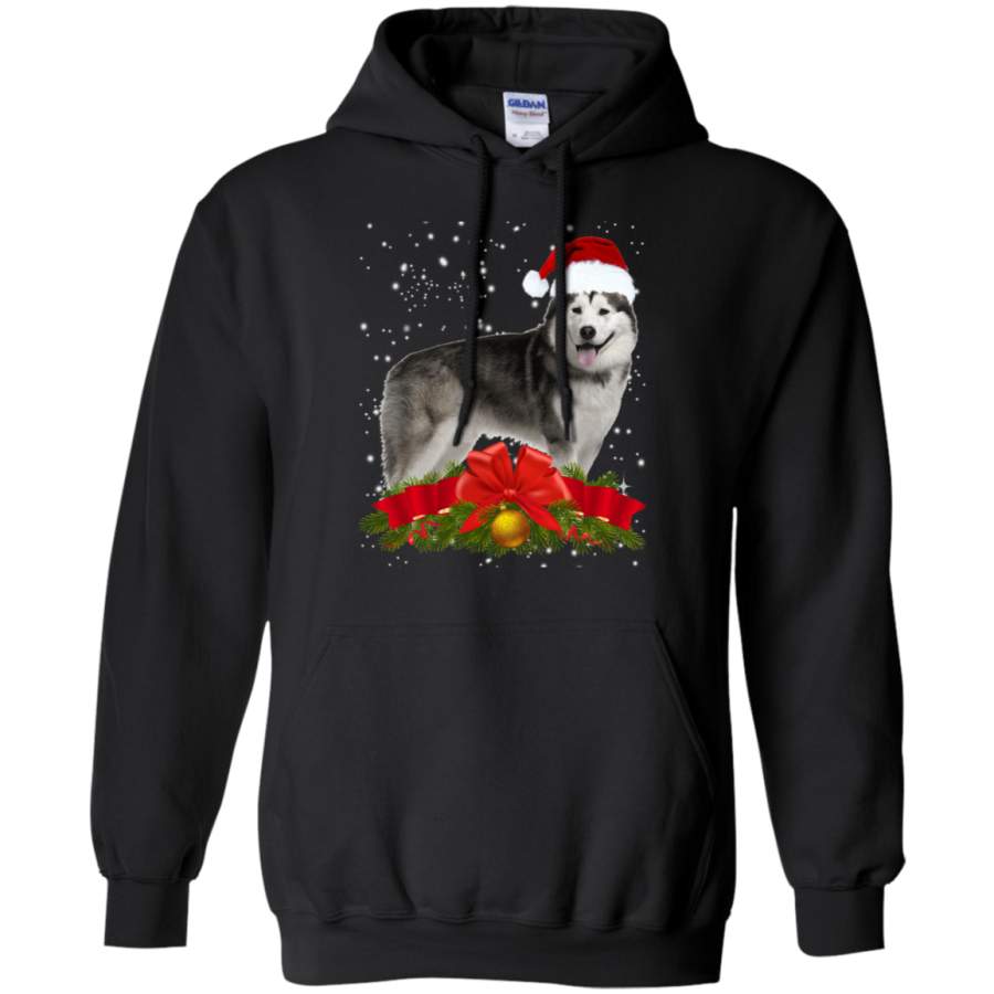 AGR Alaska In Christmas Hat Funny Xmas Hoodie