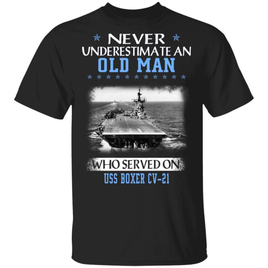 USS BOXER CV-21 Veterans Day Christmas Gift T-Shirt