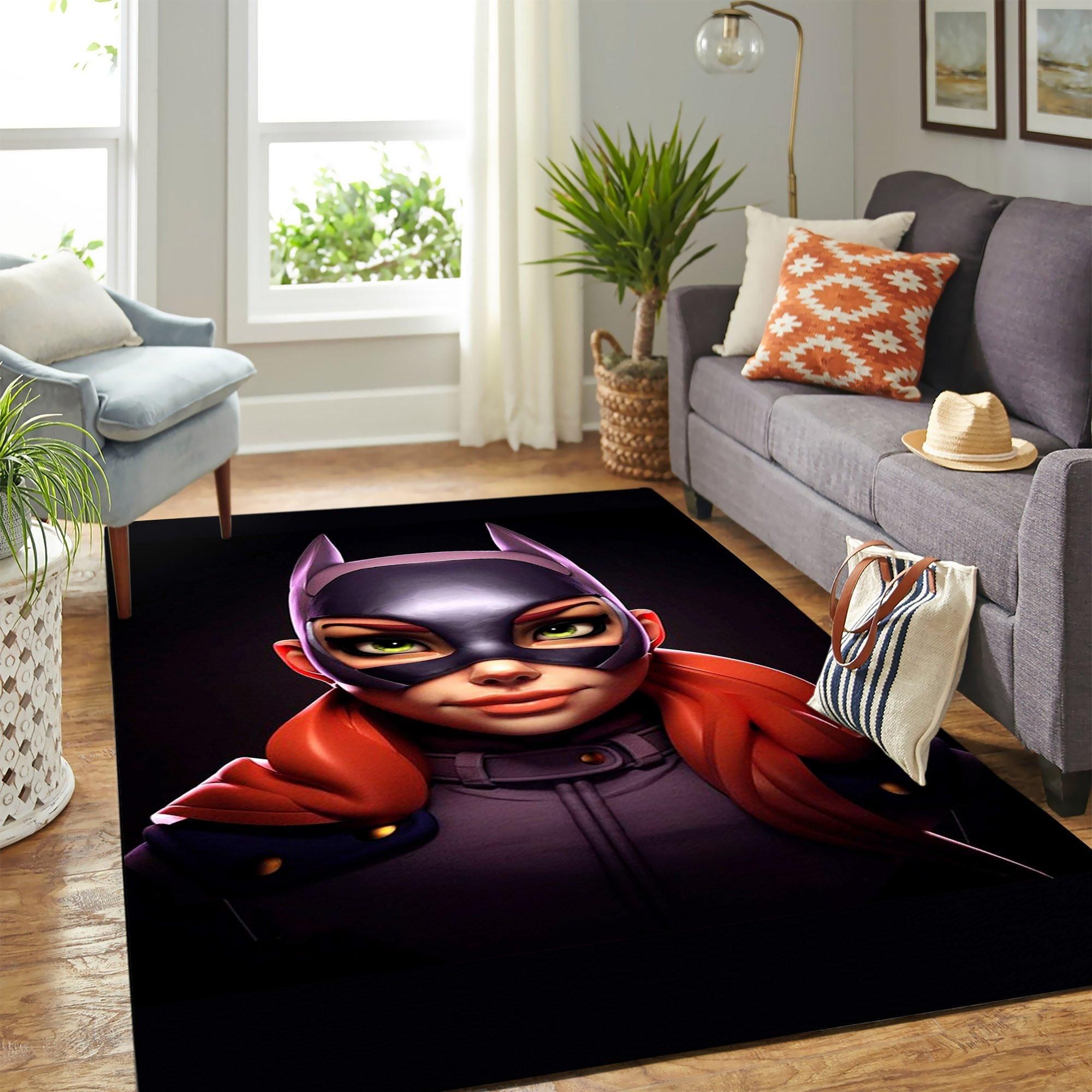 Batgirl Area Rug Geeky Carpet – home decor – Bedroom Living Room decor