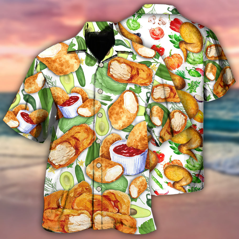 Food Chicken Nugget Make Me Happy Hawaii Shirt Ha80474