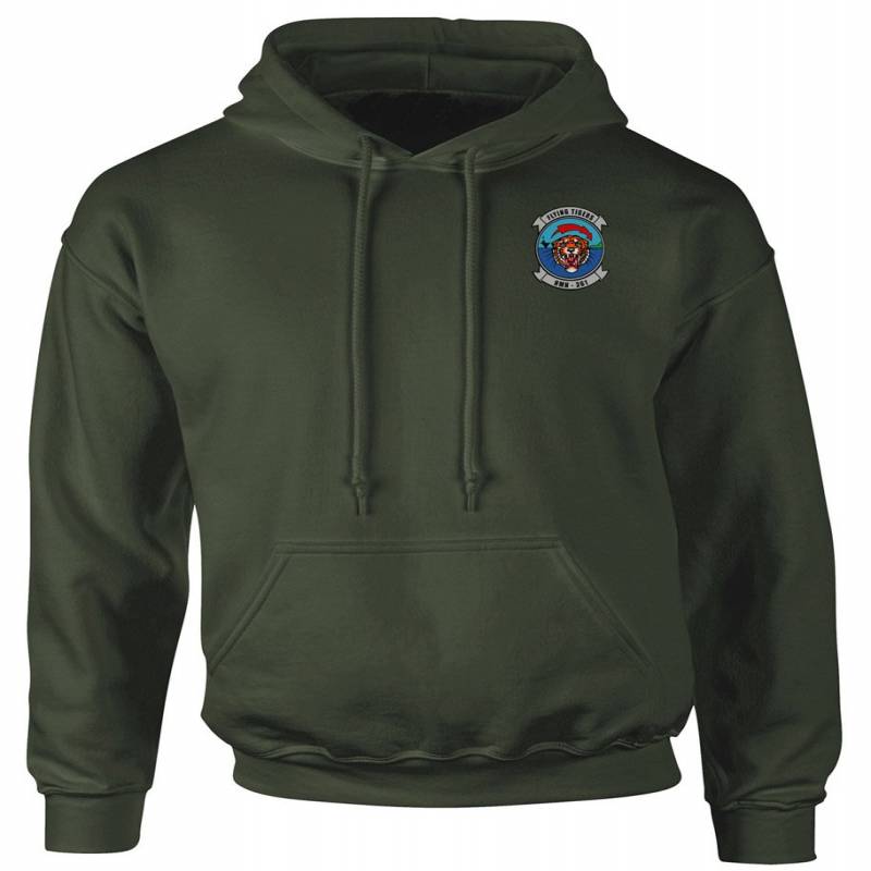 USMC Marines HMH-361 Flying Tigers – Hoodie – Embroidered Logo