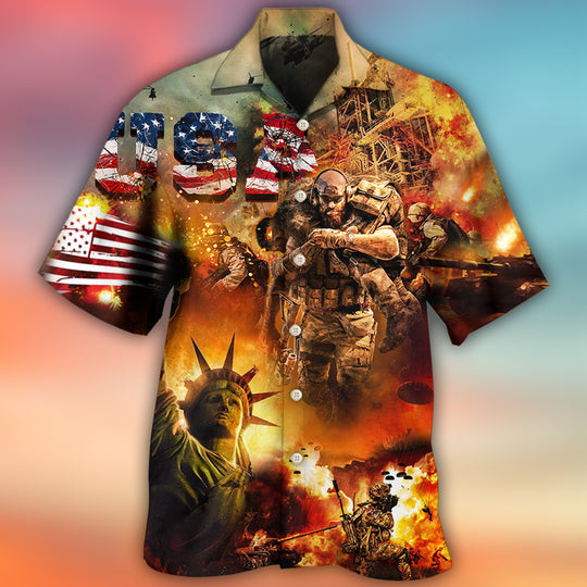 Veteran America Independence Day Veteran Usa Hawaiian Shirt | Hw3320