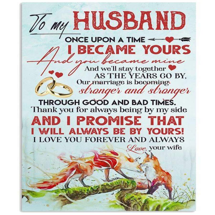 TO MY HUSBAND-LOVE, YOUR WIFE Vertical Poster