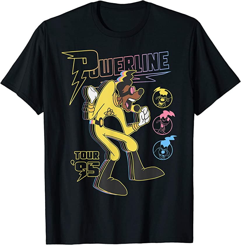 A Goofy Movie Powerline Tour ’95 T-Shirt