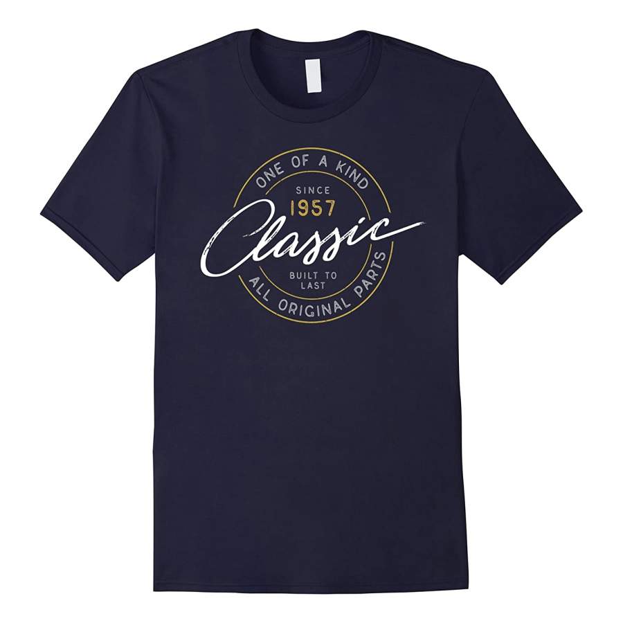 60th Birthday T-Shirt 1957 Classic Vintage Car Motorcycle T