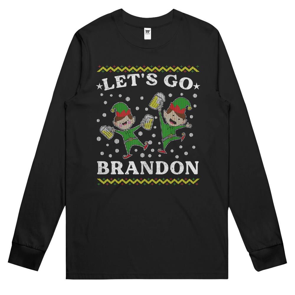 Let’S Go Branson Brandon Chant Christmas Long Sleeve T Shirts