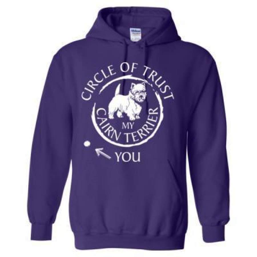 AGR Circle Of Trust My Cairn Terrier You – Heavy Blend™ Hooded Sweatshirt