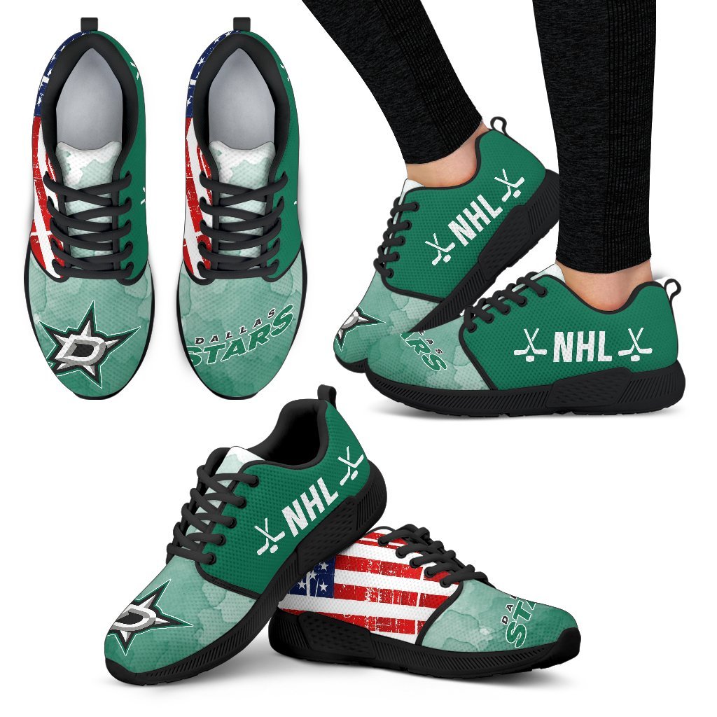 Awesome Fashion Dallas Stars Shoes Athletic Sneakers