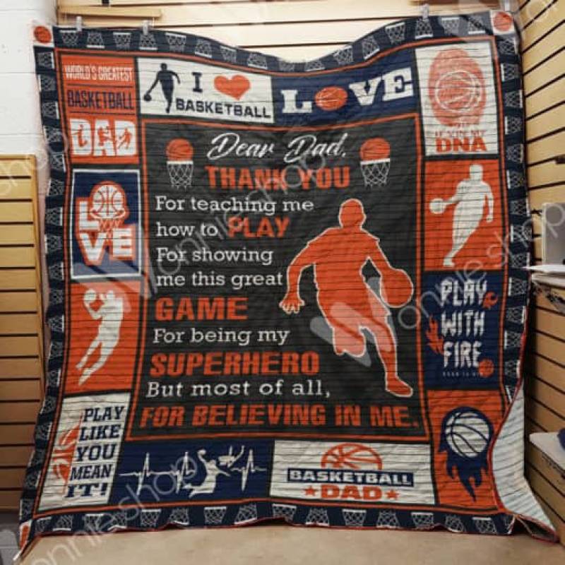 Basketball Dad Blanket MY2402 82O47