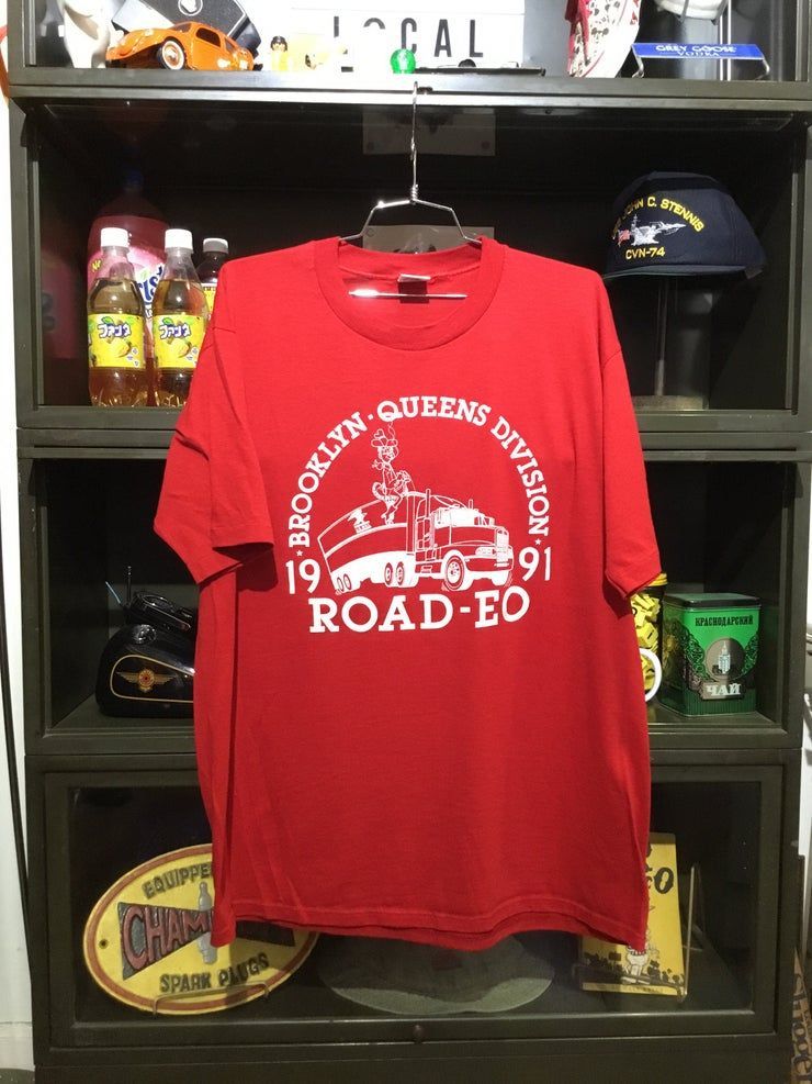 Vintage 1991 Brooklyn Queens Division Roadeo Shirt