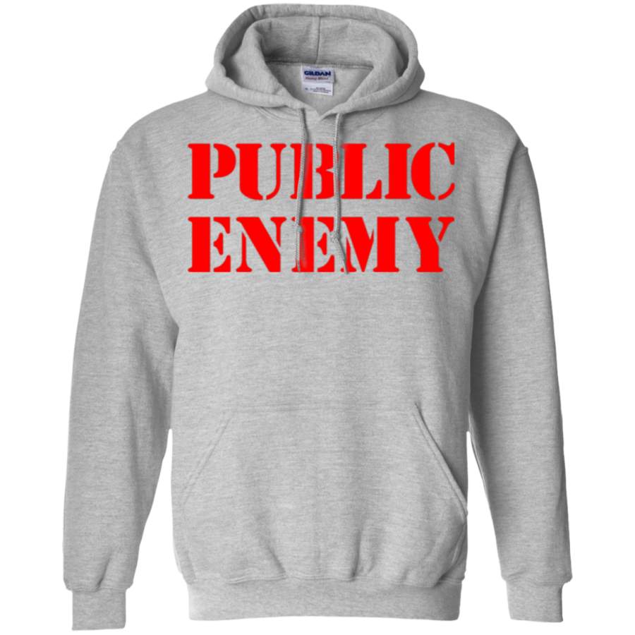 AGR Public Enemy1 Gildan Pullover Hoodie