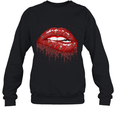 Biting Glossy Lips Tampa Bay Buccaneers Football 2D Sweatshirt