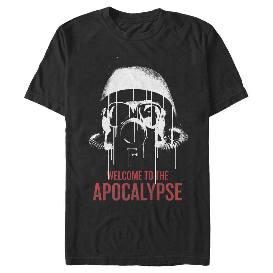 Daybreak Men’s Welcome to Apocalypse Mask  T Shirt