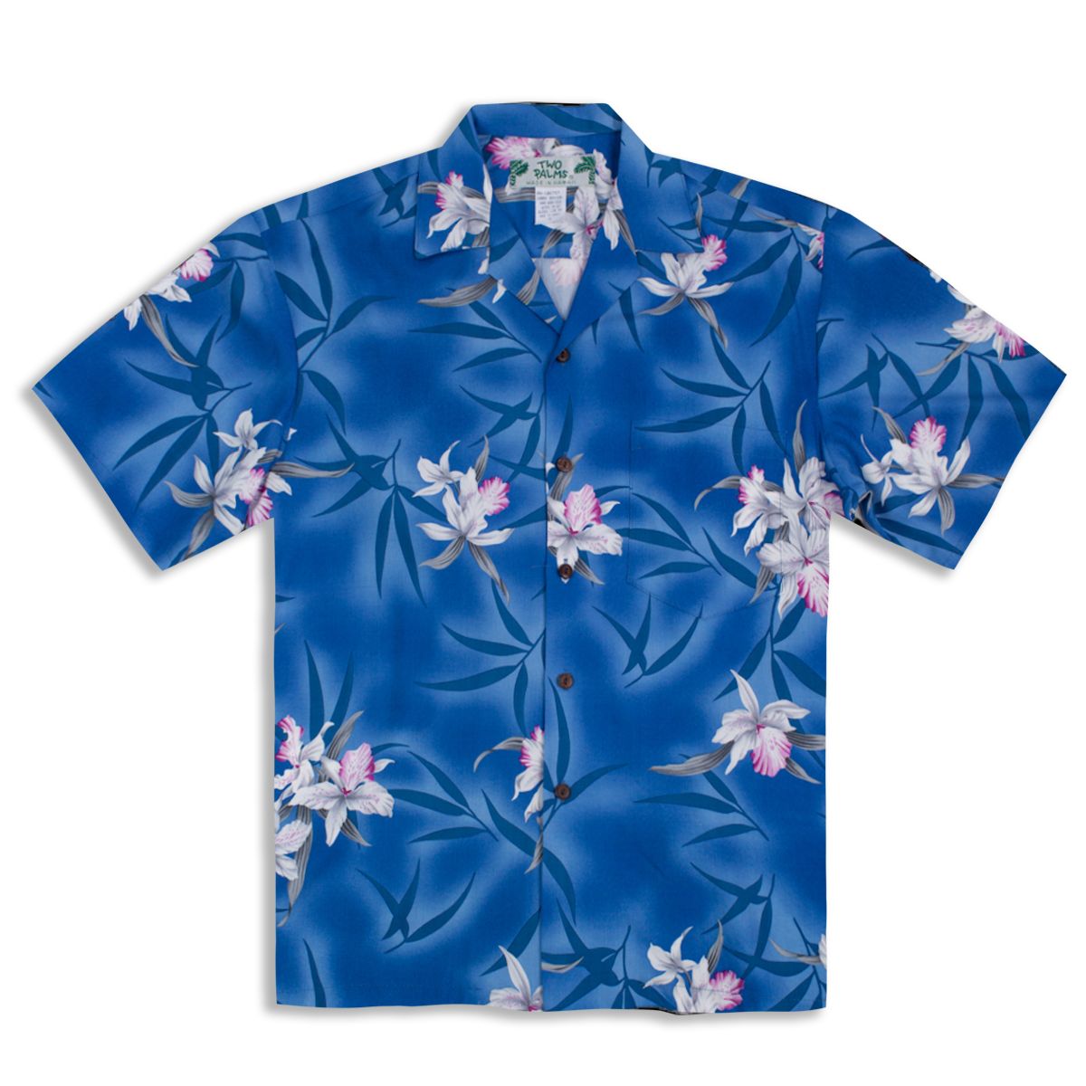 Midnight Orchid Blue Awesome Design Hawaii Shirt Ha76220