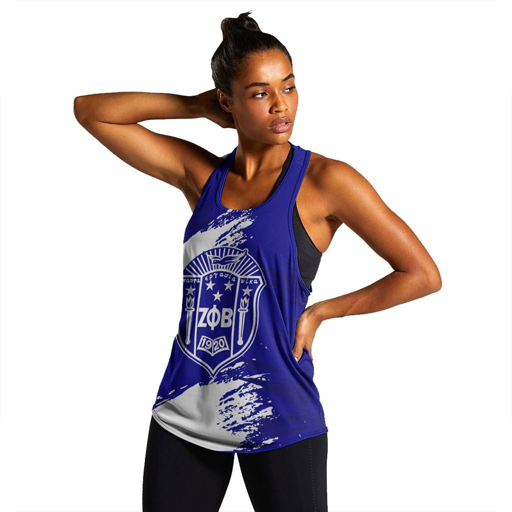 Sorority Tank Top  Tank Top – Zeta Phi Beta Nineteen Women’S Racerback Tank