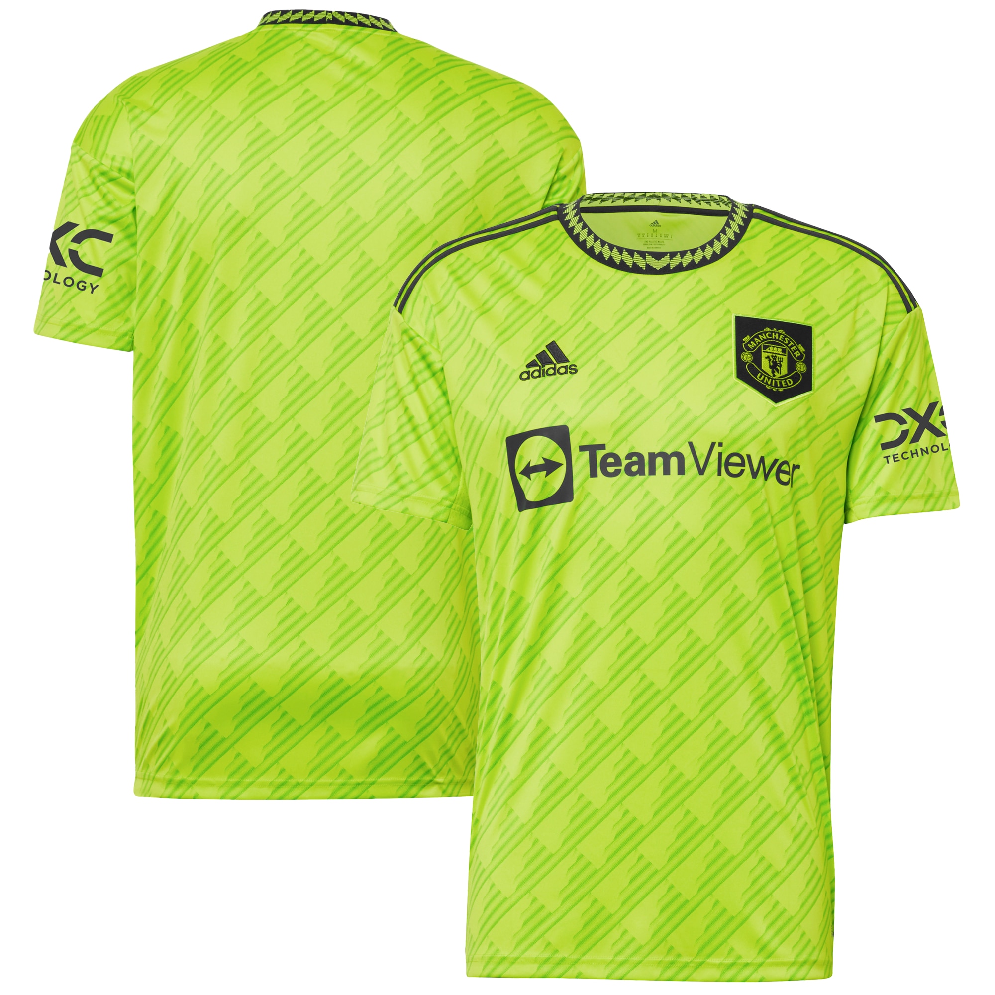 Manchester United 2022/23 Third Replica Jersey – Neon Green