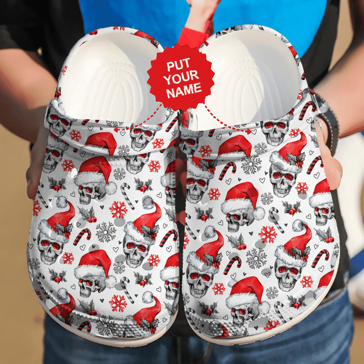 Skull Heaven Christmas clog Shoes Skull