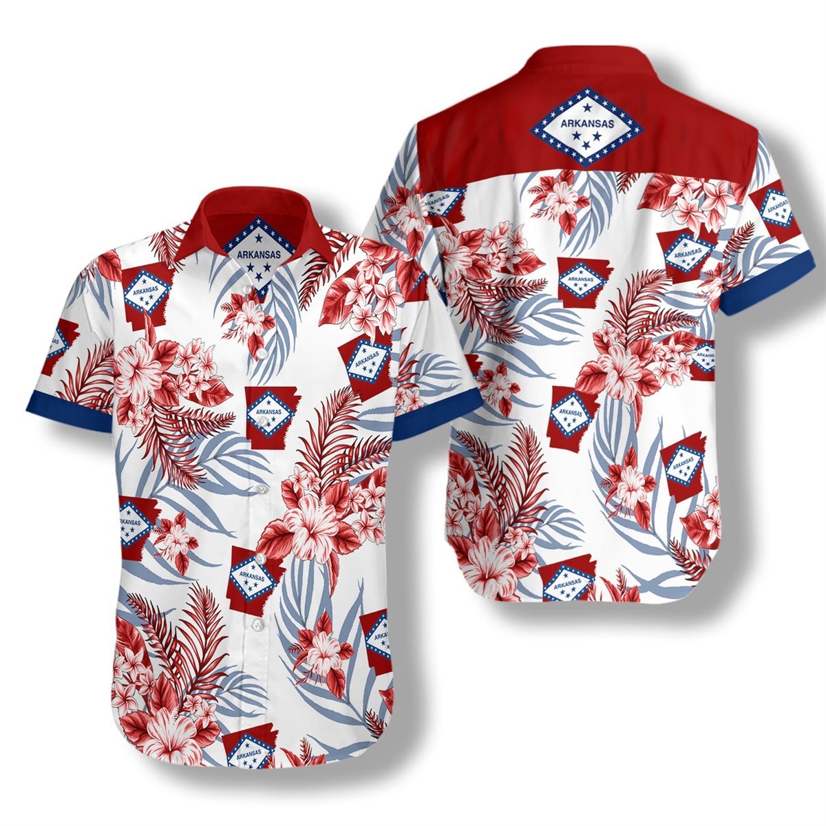 Arkansas Proud Hawaiian Shirt | For Men & Women | Adult | Hw8536