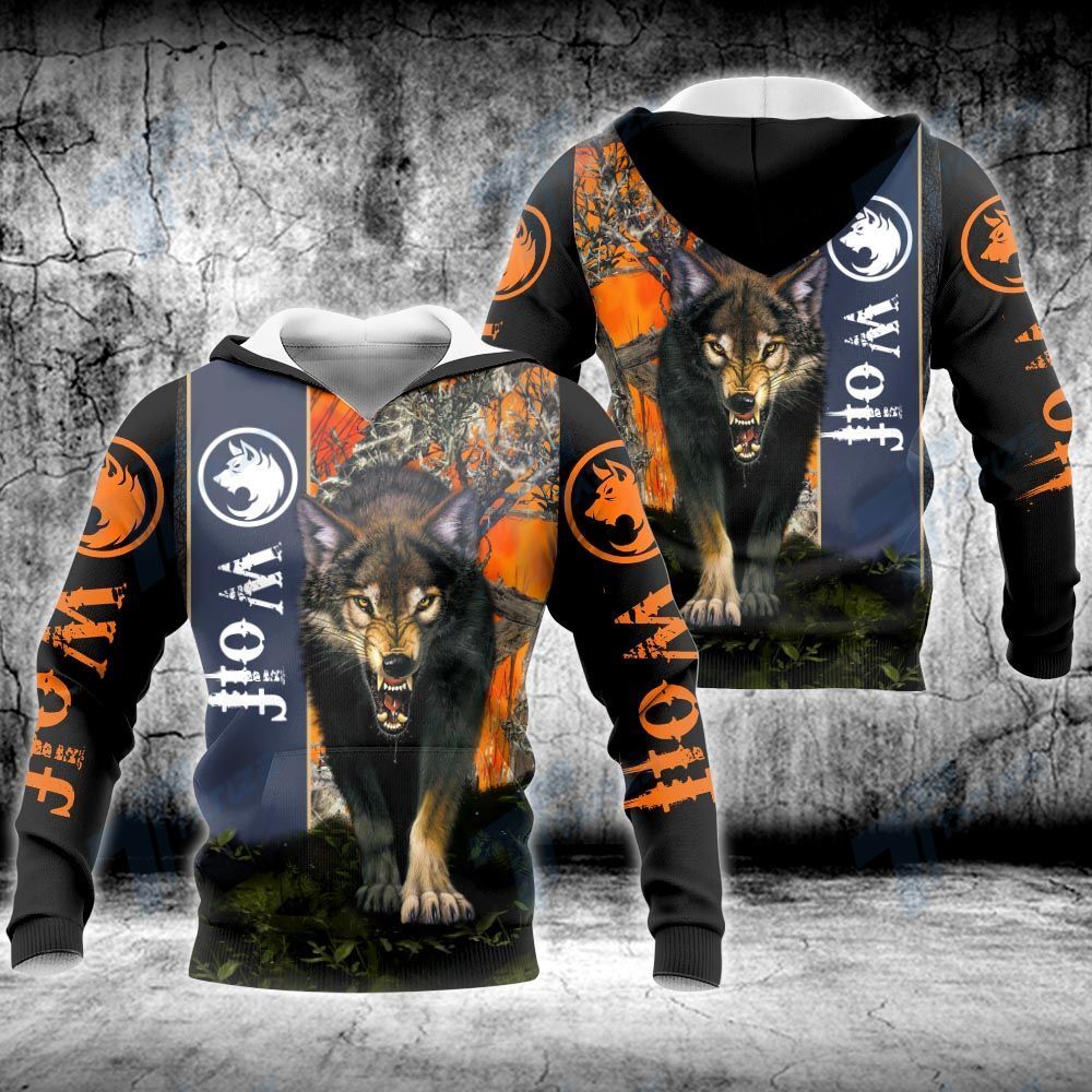 Wild animal wolf 3D ALL OVER PRINTED SHIRT, SWEATSHIRT, HOODIE, BOMBER JACKET SIZE S – 5XL