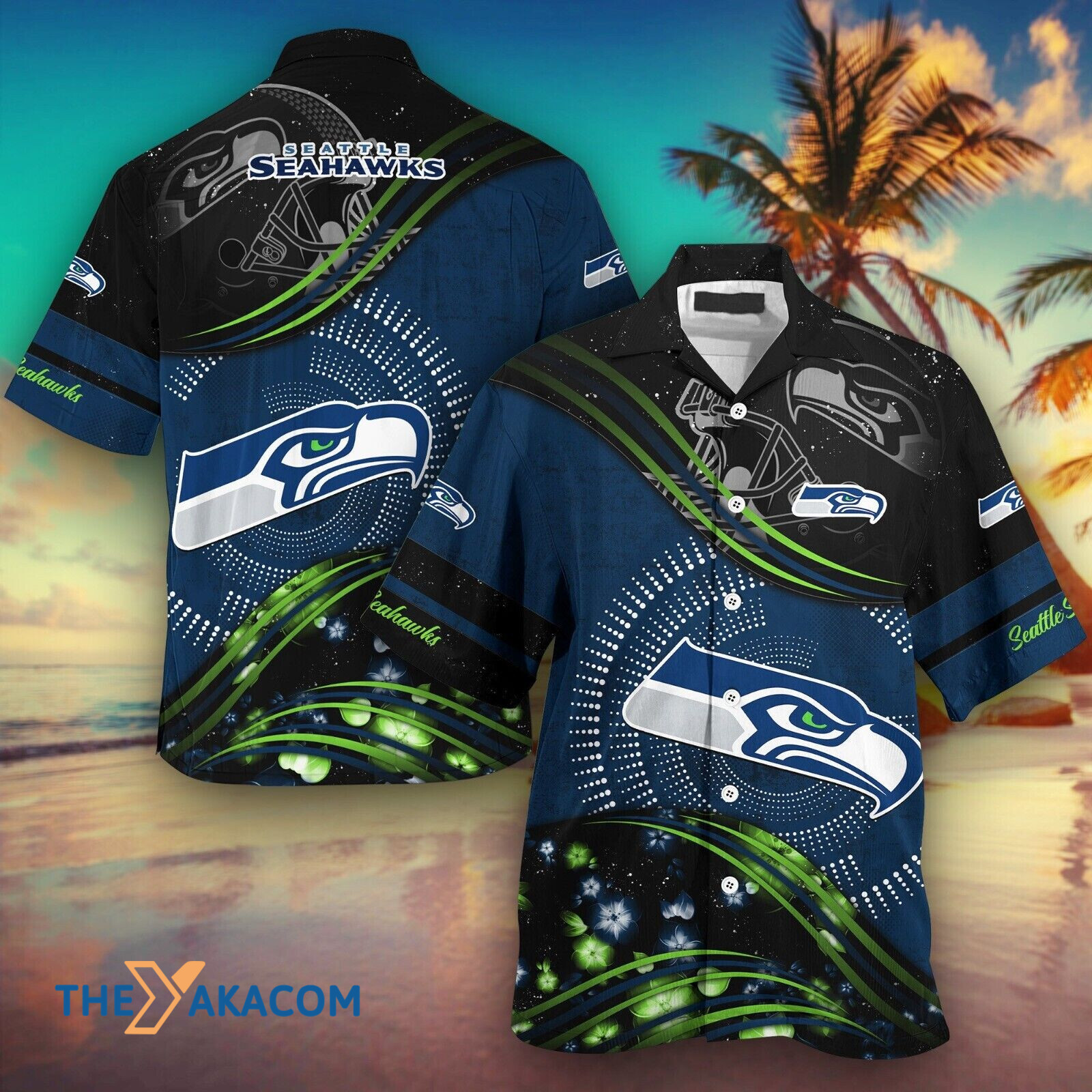 Seattle Seahawks Rugby Cap Great Nfl Gift For Fan Short Sleeve Hawaii Shirt Ha42824