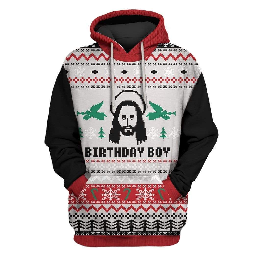 Custom T-Shirt – Hoodies Ugly Christmas Jesus’S Birthday Apparel