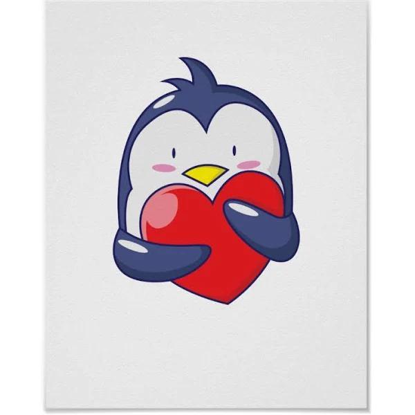 Penguin Love Poster