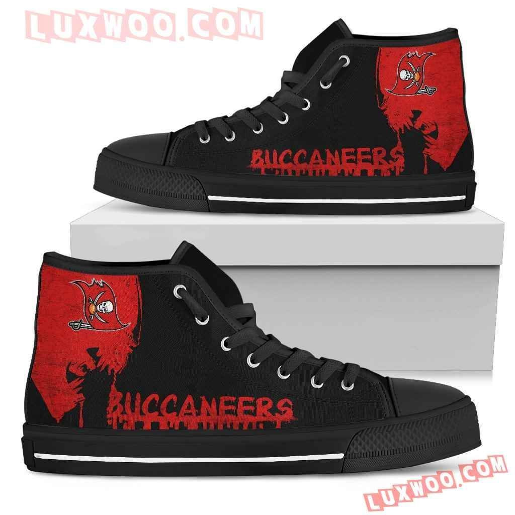 Alien Movie Tampa Bay Buccaneers High Top Shoes Sport Sneakers