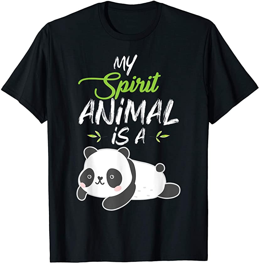 Spirit Animal Panda Bear Cute Panda Bear Classic Gift T-Shirt