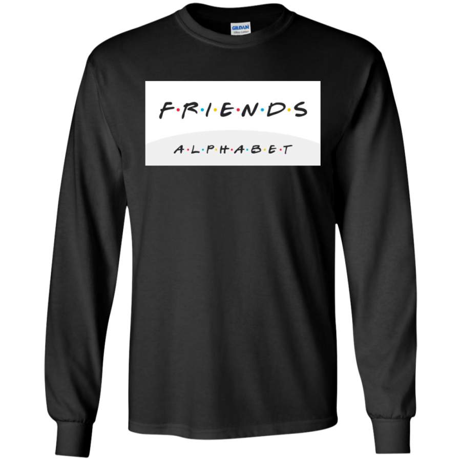 AGR Friends TV Show Alphabet Logo Sweatshirt