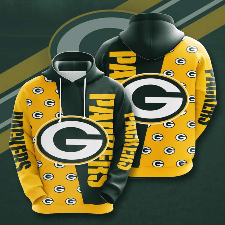 Green Bay Packers No727 Custom Hoodie 3D