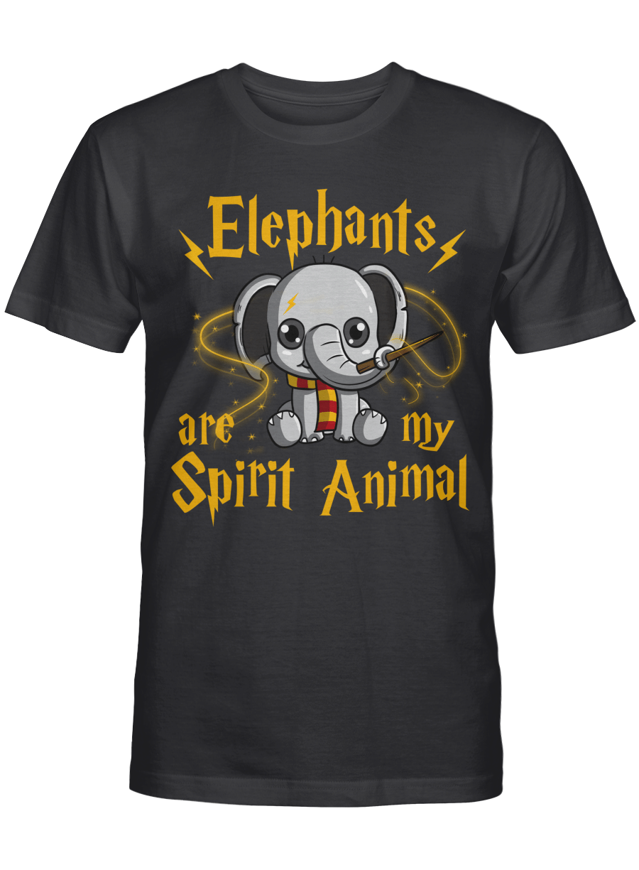 Elephants Are My Spirit Animal – Elephant T Shirt