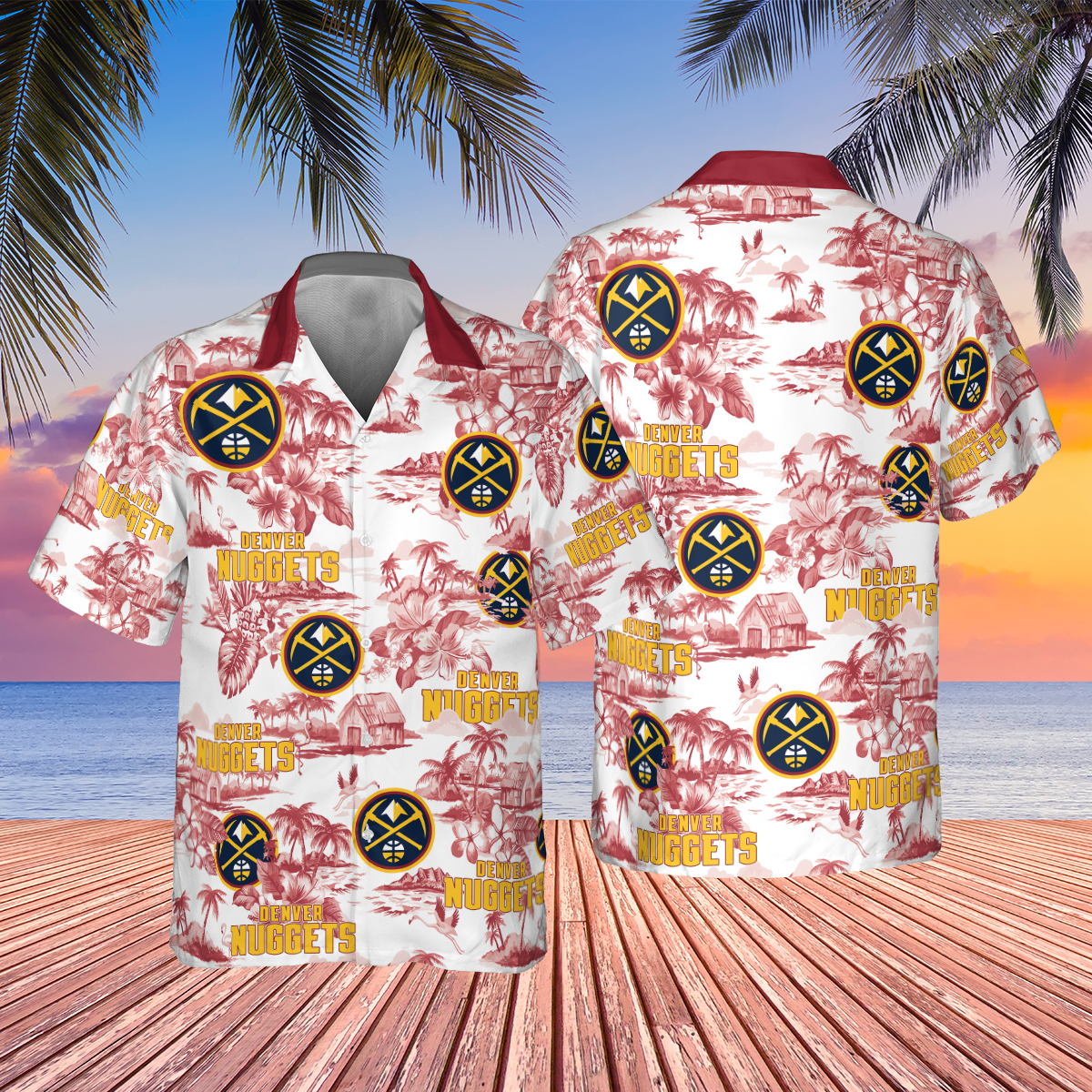 Denver Nuggets Hawaiian Shirt V37