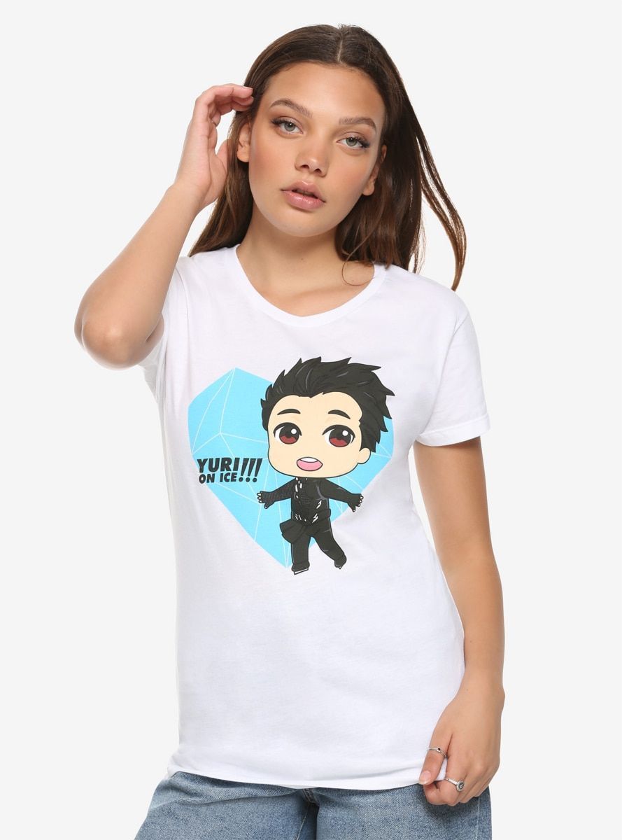 Yuri On Ice Russian Heart Girls Shirt