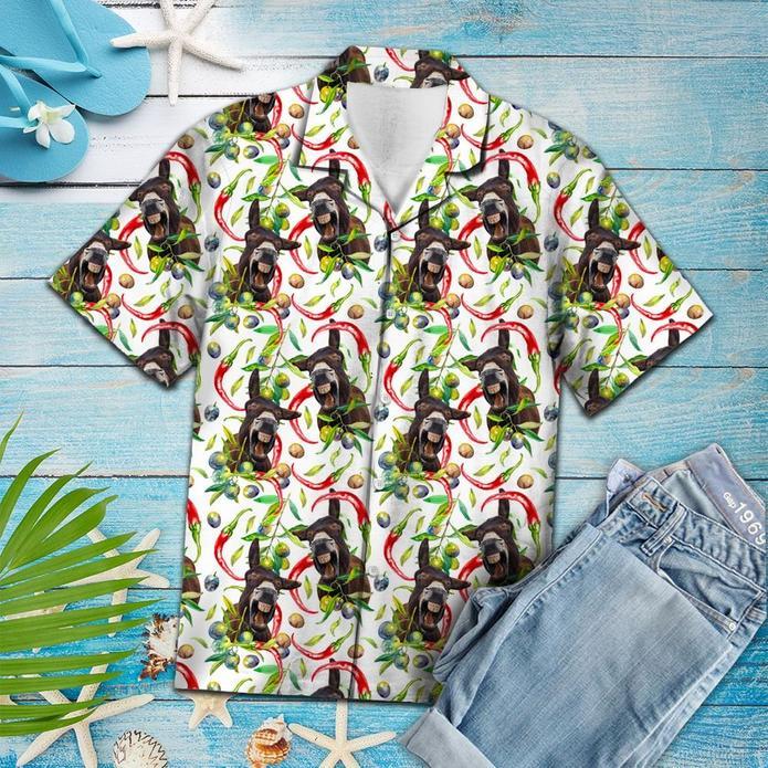 Hot Chili Peppers And Donkeys Tropical Hawaii Shirt 131 Ha6790