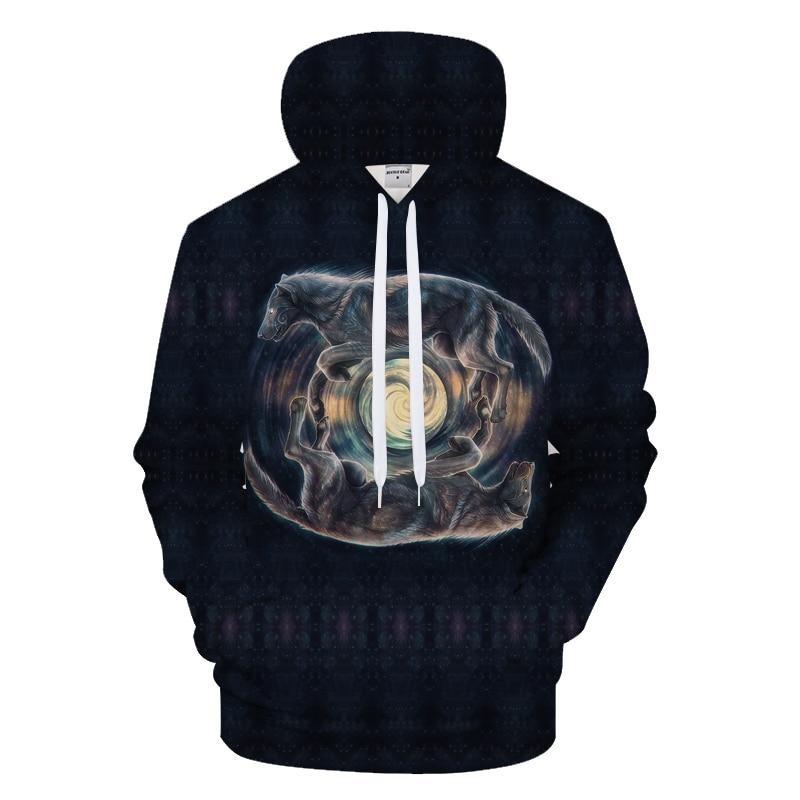 Wolf Tunnel Hoodie