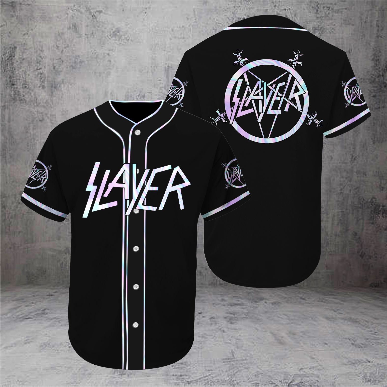 Holo Slayer Baseball Tee Jersey Shirt Unisex T-Shirt