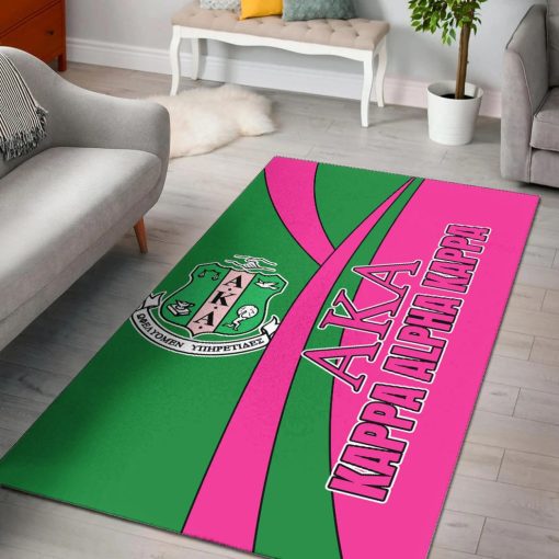 Alpha Kappa Alpha Sorority Proud To Be Rectangle Rug