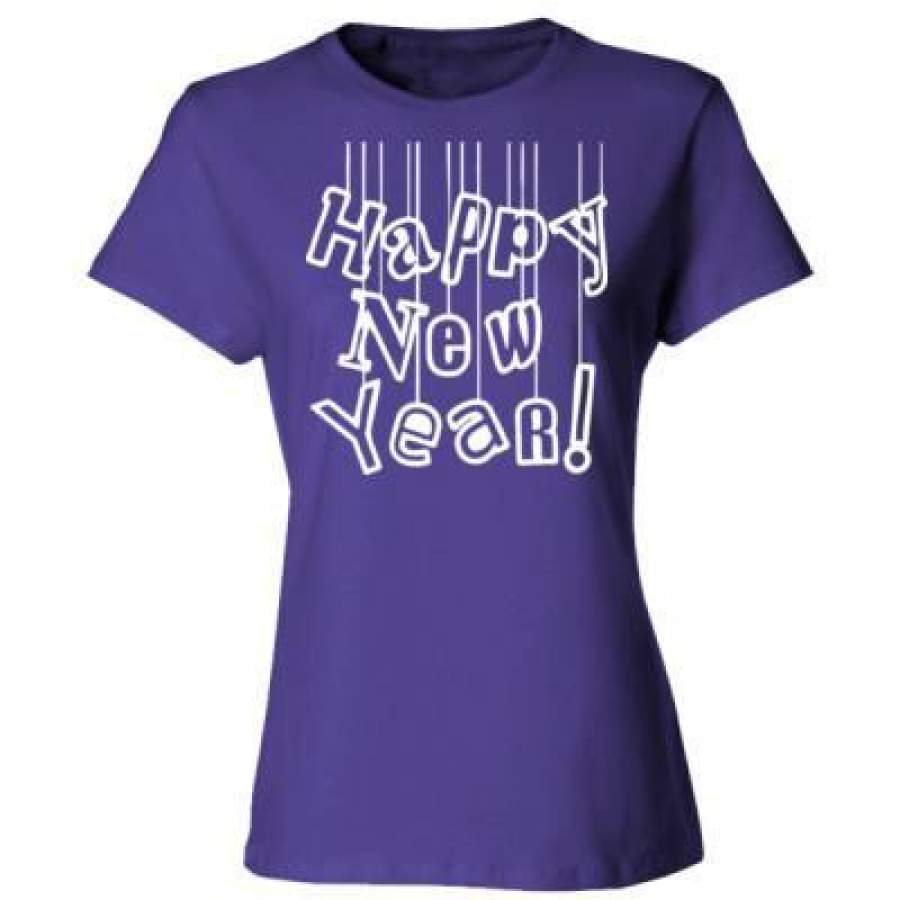 AGR Happy New Year – Ladies’ Cotton T-Shirt