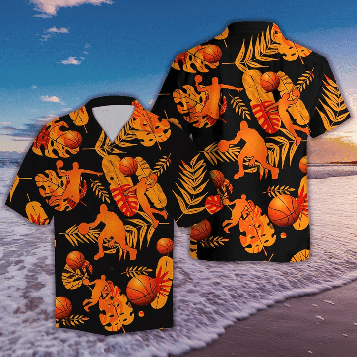 Basketball Player Hawaiian Shirt | Unisex | Full Size | Adult | Colorful | HW2478