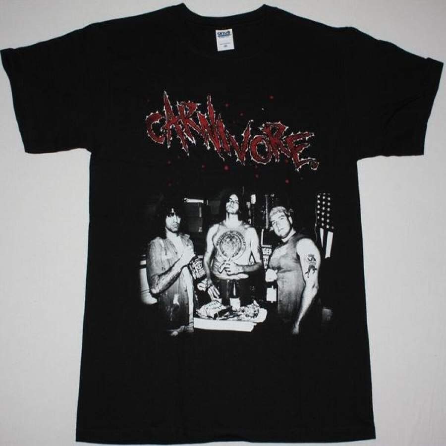 Carnivore Party Peter Sttele Type O Negative Thrash Punk Band Black T-Shirt