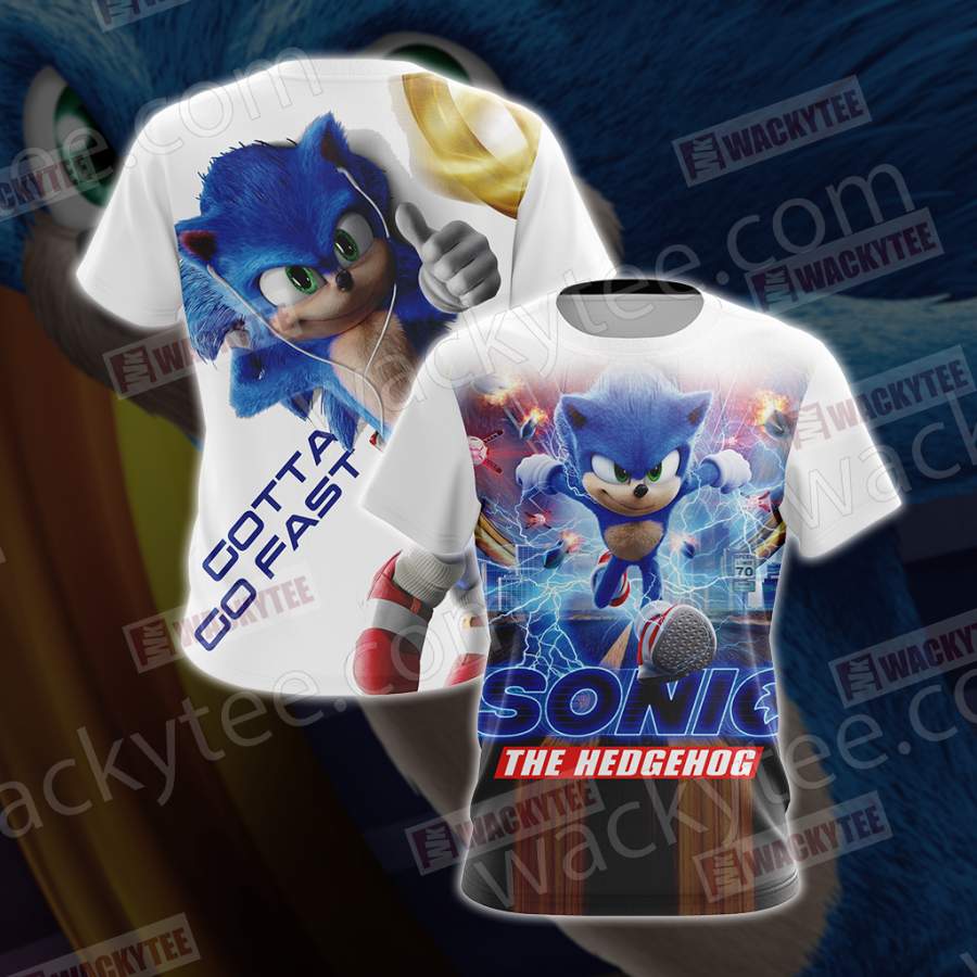 Sonic the Hedgehog (2020) Unisex 3D T-shirt