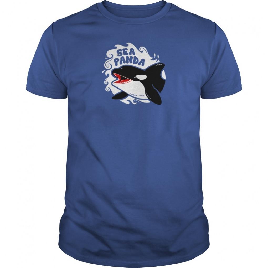 Sea Panda Killer Whale Awesome Funny Guys Tee 921578730