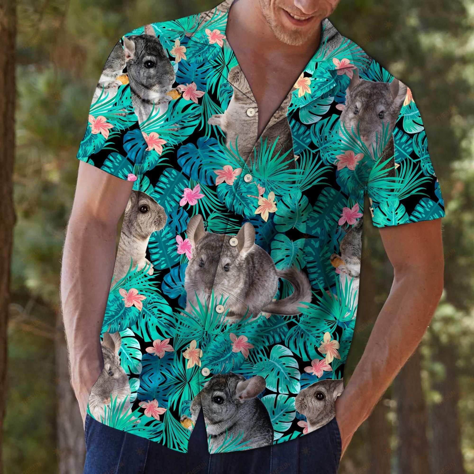 Chinchillas Tropical Hawaiian Shirt Ha82661