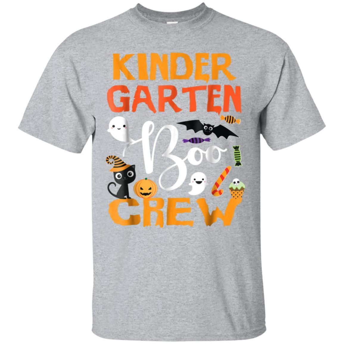 Black Cat Pumpkin Candy Ghost Tshirt Kindergarten BOO Crew