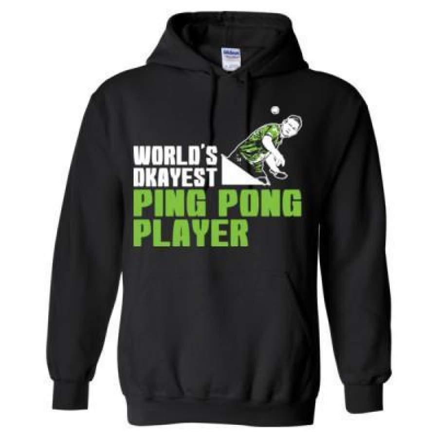 AGR Worlds Okayest Ping Pong Player – Heavy Blend™ Hooded Sweatshirt