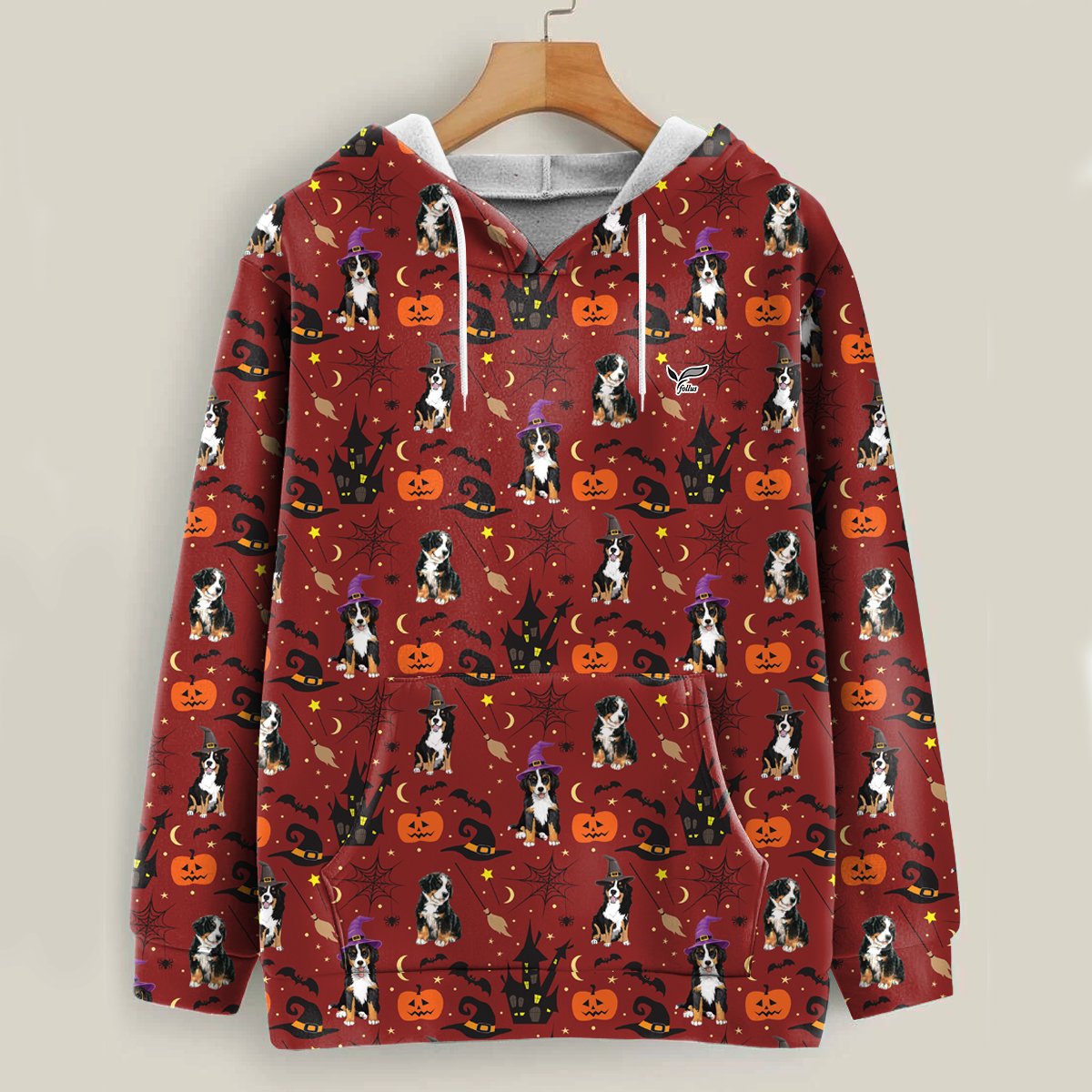 Ready To Pawty – Bernese Mountain Halloween Hoodie