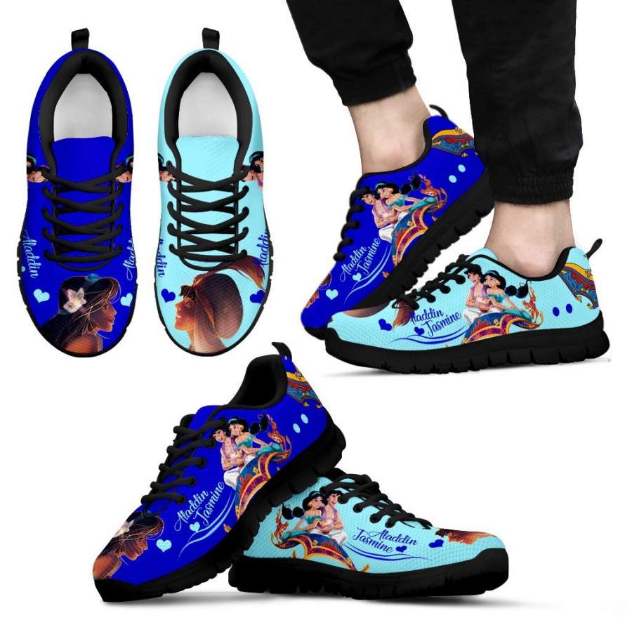 Aladdin and Jasmine Sneakers