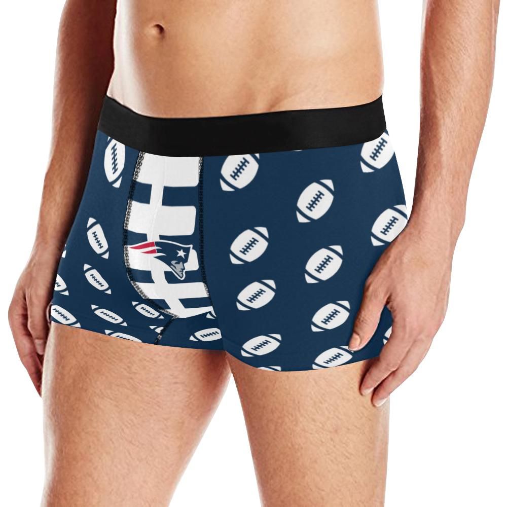 New England Patriots Men’s All Over Print Briefs Men’s All Over Print Briefs